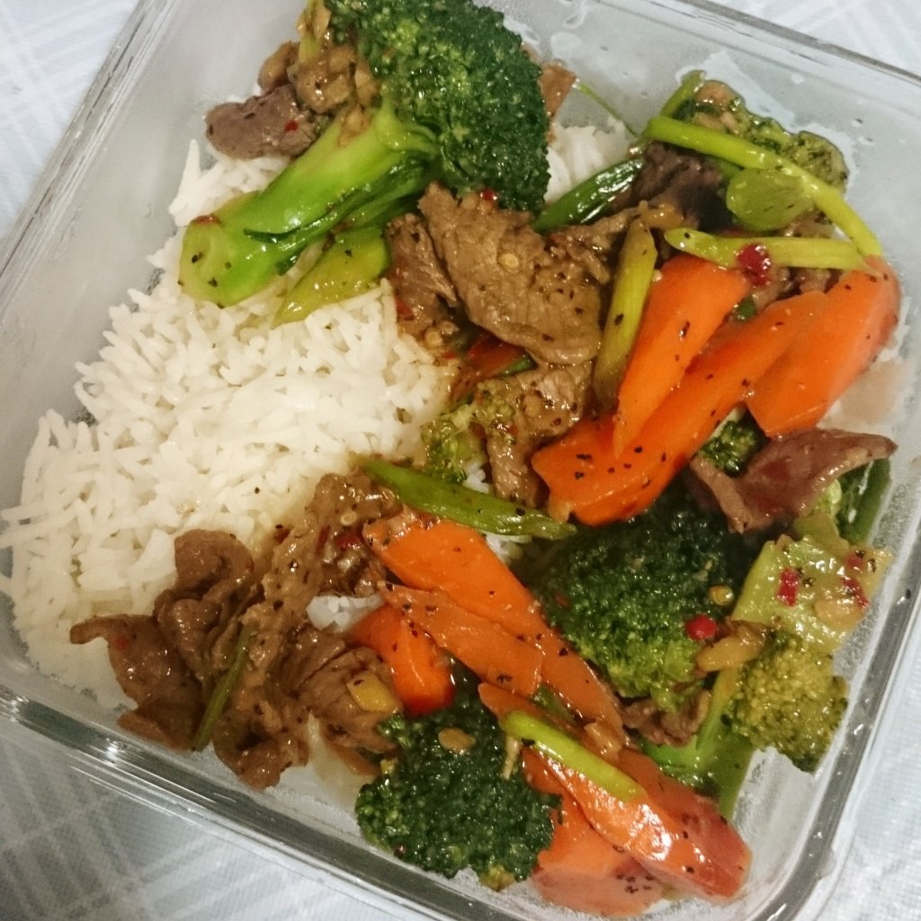 Beef stirfry