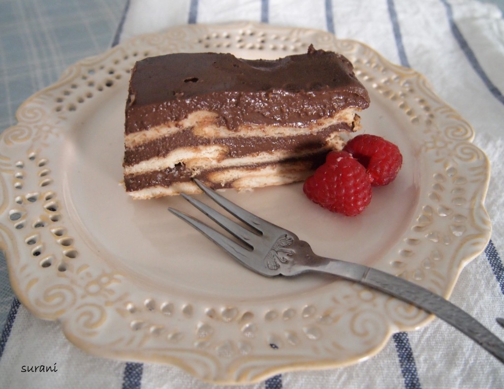 Chocolate Biscuit Pudding