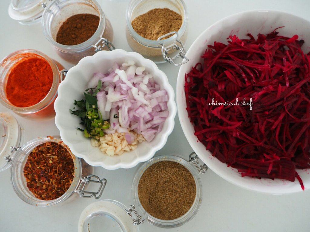 Beetroot curry
