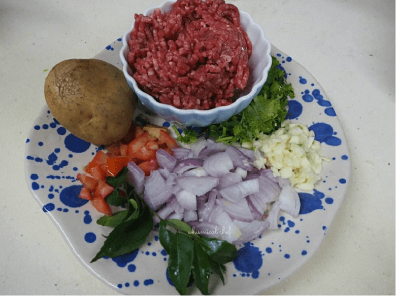 Beef roti - Ingredients