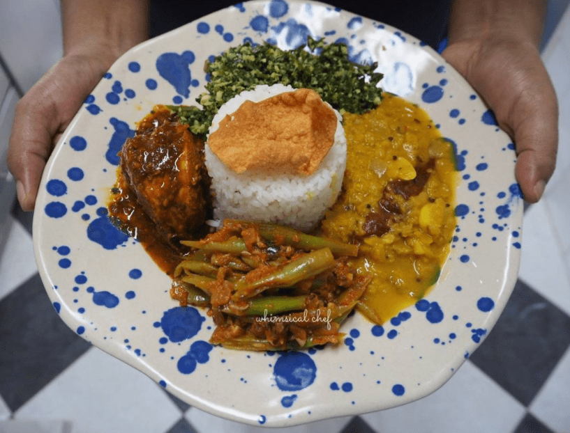 rice and curry combo